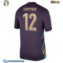 Fotballdrakt Herre England Kieran Trippier #12 Bortedrakt EM 2024 Kortermet